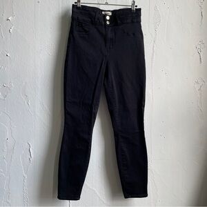 L’Agence Black High Waist Skinny Jeans 27